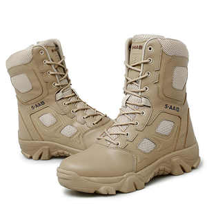 DFS06 5AA Stock 9 Inches Summer Tactical <b>Boots</b> Breathable Ventilation Mesh Sleeves Made in China Accessories - Product Image 3