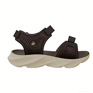 Sandalias de Plataforma con Suela de Goma para <span class=keywords><strong>Hombre</strong></span>, Zapatos Deportivos con Correa Ajustable y Suela Gruesa para Caminar al Aire Libre, Venta al por Mayor de Fábrica, OEM Personalizado - Product Image 1