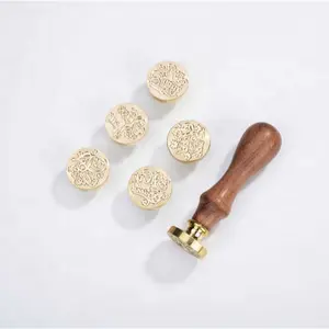 Nhà Máy Sản Xuất Cung Cấp Amazon 6 Wax Seal Stamp Set