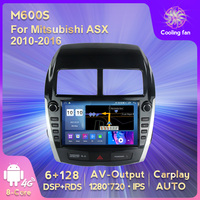 Android 11 8core Car Multimedia avec GPS Pour Mitsubishi ASX 2010-2016 auto Video Radio Stereo system 4G WIFI GPS car-play
