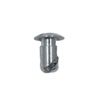 Serrure à 1/4 de tour sous coupure Dzus, fixation en acier de 3/8 po avec tête de 0,500 po pour pièces de voiture de course et accessoires de Sprint Car