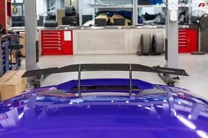 ชุดแต่งสปอยเลอร์คาร์บอนไฟเบอร์สไตล์ NT สภาพใหม่ สำหรับ Lamborghini LP580 อัพเกรด LP580 - Product Image 5