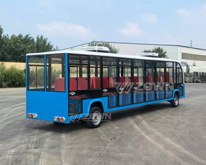 Nuevo Diseño de Vehículo Eléctrico Turístico, Minibús, Transporte para Zoológico, Cerrado, Batería de 60V 100AH, 8-23 Asientos, 2 Años de Garantía, Color Personalizado - Product Image 3