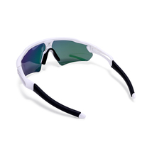 Lunettes de soleil de cyclisme unisexes HUBO HB-516 à verres transparents, logo personnalisé, polarisées, 3/5 verres interchangeables, or, jaune, violet, gris