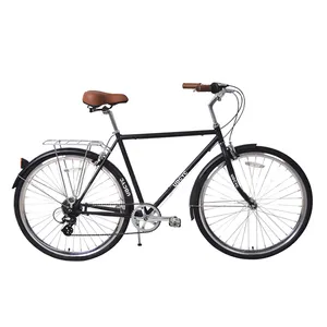7-Gang 700c Vintage klassisches Stadt fahrrad/New Style Dutch Cycle City Bike 28/Herren Fahrrad Holland