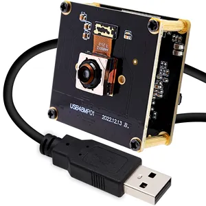 200ms Fast Autofocus Mini CCTV Webcam USB 8K 48MP Nenhuma distorção 70ded lente pequena câmera industrial para a exploração do reconhecimento