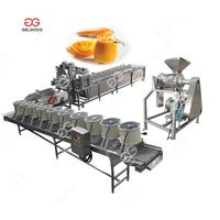 Ligne de pulpe et de jus multi-fruits 500 kg/h pour orange, fraise, avocat, banane, usine d'extraction automatique entièrement en acier inoxydable