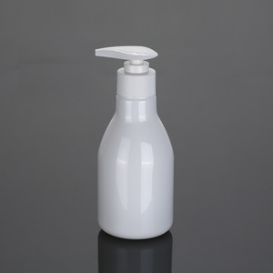 Flacon pompe pour lotion cosmétique 250ml, plastique PET, buse bec de canard pour gel douche, savon liquide, emballage - Product Image 1