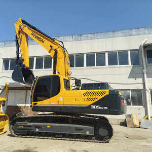Machine de construction de marque japonaise Excavatrice Hyundai 305LC-9S d'occasion d'origine à vendre - Product Image 2