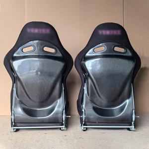 Banco Concha de Corrida em Fibra de Carbono para Carro Esportivo em Alcântara Preto Universal para Assento de Jogo de Corrida e Drift Simulador de Corrida e Cadeira de Escritório - Product Image 3