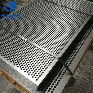 Maille métallique perforée, taille des trous de 0,2 mm à 20 mm, alliage d'aluminium, épaisseur de 0,5 à 2,0 mm, couleur argent, service de soudage personnalisable pour filtre - Product Image 2