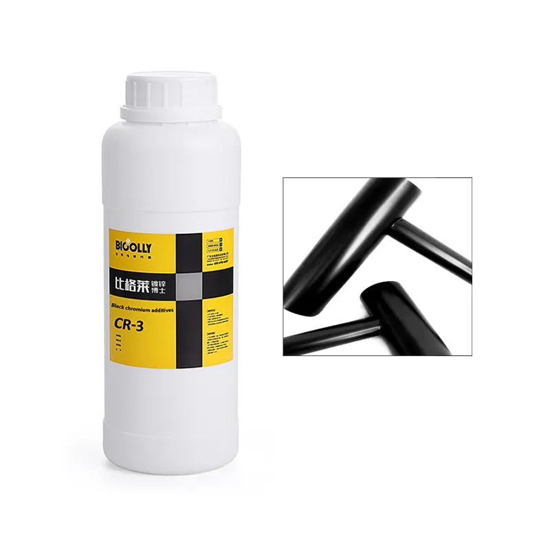 Chromium plating solution Cr-3 Black chrome additive with good dispersing performance and covering ability