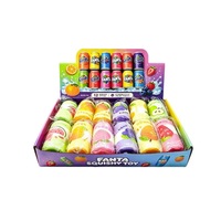 Nouveau produit transfrontalier le plus vendu : Jouets réalistes en forme de bouteille de boisson et de bouteille de fruit, jouets moelleux en PU à récupération lente