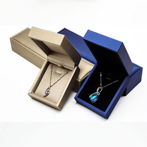 Ring Necklace Jewelry Box PU Leather Custom Gift Luxury Jewelry Packaging Ring Earring Pendant Bangle Whole set Storage - Product Image 5