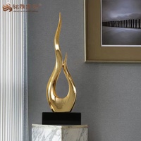 Feng shui — statue de décoration, base en marbre, décor de petite sculpture en résine