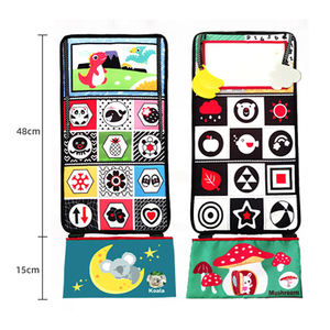 Juguetes de Estimulación Educativa <span class=keywords><strong>temprana</strong></span> <span class=keywords><strong>2</strong></span> en 1, juguetes sensoriales para gatear bebés, regalo para bebés, juguetes de espejo suave - Product Image 3