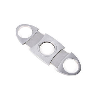 Hot Brand New Stainless Steel Metal Classic Cigar <b>Cutter</b> <b>Guillotine</b> Christmas Cigar Scissors Gift - Product Image 2