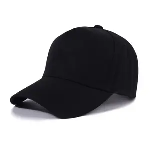 Factory Direct Wholesale Solid Color Cotton Patches Embroidery Custom Sport 5 Panel Rubber Pvc Logo Baseball Cap