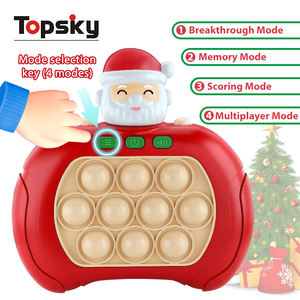 Dernière version amusante console de jeu électronique Bubble Pop Puzzle Quick Push Sensory Fidget Toy 5-7 ans Drôle Boîte à jouets en plastique - Product Image 2