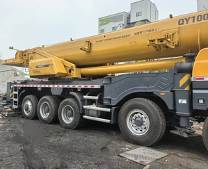Cần cẩu thủy lực di động đa địa hình cũ 100 tấn giá rẻ, dòng QY100, cần cẩu xe tải đã qua sử dụng - Product Image 5