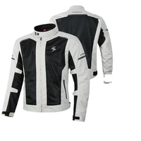 Cyclisme Hommes Coupe-Vent Résistant Aux Chutes Porter Rallye Voiture D'été Moto Porter Respirant Moto Vestes