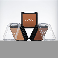 Poudre Minérale Compacte Professionnelle Contrôle Sébum Marque Blanche 10 Couleurs Teint Foncé Maquillage Base Visage Cosmétiques