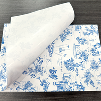 Papier d'emballage en papier de soie imprimé sur mesure en gros, usine source, anti-moisissure, résistant à l'humidité, papier kraft offset 100%