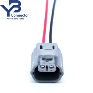 2-poliger Stecker Sensor Horn Kabelbaum für Motorrad OBD1 Vtec Magnet 6189-0129 - Product Image 2