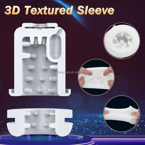 Automatischer Schub & rotierender männlicher Mastur bator Warme realistische strukturierte Taschen muschi <span class=keywords><strong>Sex</strong></span> maschine Sexspielzeug für Männer - Product Image 2