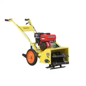 Agricultural Machinery Gasoline Weeder Diesel Weeding Micro Tiller with Ditch Plow