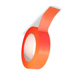 Cinta Adhesiva Washi Multicapa para Protección y Enmascaramiento, Recubrimientos a Base de Agua, Color Naranja, 1 Rollo - Product Image 3