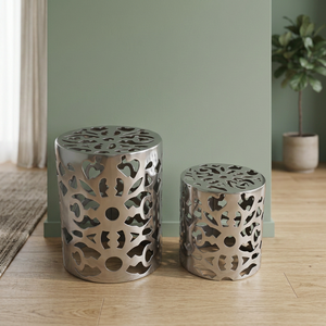 Aluminum <b>Stool</b> Set of <b>2</b> pcs - Product Image 4