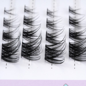 Mới Đến Tự Làm Lash Mở Rộng Kit D Curl Fox Mắt Cụm Handmade Cá nhân Phân Đoạn Lash Cụm Pre-Trái Phiếu Lông Phong Cách - Product Image 2