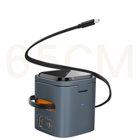 Nouveauté 2026 : Chargeur sans fil rapide 6-en-1 pliable Q2.2 25W, chargeur intelligent GaN 100W, câble magnétique rétractable en aluminium