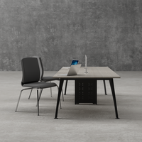 Les fabricants vente directe fabricants vente en gros bureau table de conférence pied inclinable acier matériel sécurité et stabilité