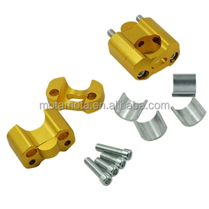 Modification de <span class=keywords><strong>moto</strong></span> - Extension de <span class=keywords><strong>guidon</strong></span> CNC pour augmenter la hauteur. Fixation de <span class=keywords><strong>guidon</strong></span> - Type universel 22 mm x 28 mm - Product Image 5
