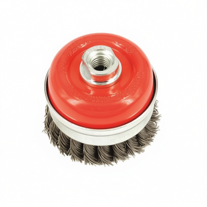 TTAKE Twisted Bunch Cup <b>Brush</b> Steel <b>Wire</b> M14 Thread Abrasive <b>Brush</b> For Metal Cleaning - Product Image 2