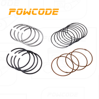 POWCODE DV6 16V Moteur Diesel Segment de Piston 75mm 0640.S7 3M5Q-6148-AA 1235978 Kit de Piston pour Citroën Peugeot Partner 1.6 DV6TED4
