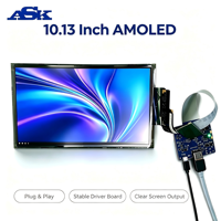 Panel Layar AMOLED Fleksibel, Dapat Dilipat, Dapat Digulung, Ukuran 10.13 inci, Resolusi 1242*2208, ASK Mipi Board, untuk Robot Medis