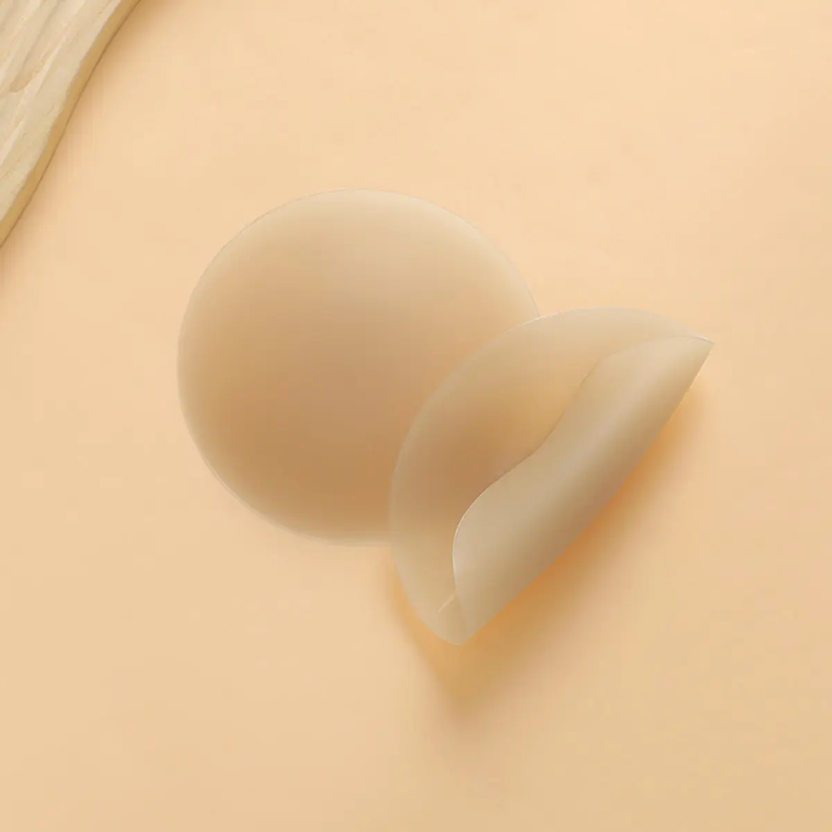 Ultra Thin Sticky Adhesive Invisible Reusable Matte Silicone Nipple Covers Pasties for Women No Show Breast Covers