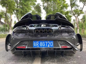 Kit de Carrocería Completo para <span class=keywords><strong>McLaren</strong></span> 720S, Actualización 720S a <span class=keywords><strong>765</strong></span> 765LT, Difusor de Parachoques Delantero, Faldones Laterales, Kit de Carrocería Completo, Estilo Facelift - Product Image 5