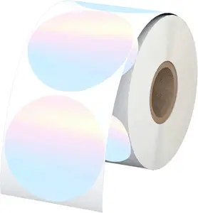 Custom Shipping Label Thermal Dymo Luxury Colored Thermal Sticker Paper Label Rolls Printer Food Direct Barcode Label