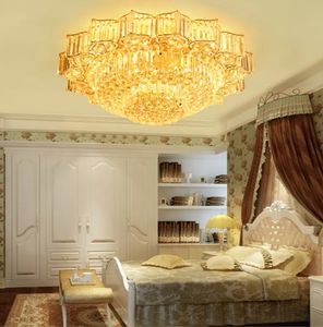 Zeal Lighting Lámpara de techo decorativa de alta calidad para sala de estar Lámpara de techo de cristal redonda de lujo - Product Image 4