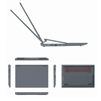 Nouvel ordinateur portable à double écran 16 pouces + 14,1 pouces, Windows 11, 32 Go de RAM, 1 To SSD, processeur Intel, optimisé pour les entreprises, châssis métallique, clavier anglais US