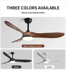 42 "52" 60 "Inch 3 Màu Sắc Kích Thước Lớn Sao Chép Gỗ Lưỡi Lớn Luồng Không Khí Quạt Trần Với Ánh Sáng Gia Đình Thương Mại Trang Trí Nội Thất <span class=keywords><strong>Fan</strong></span> Ánh Sáng Đèn - Product Image 6