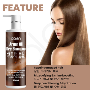 Luxfume 250ML Champú seco normal orgánico para adultos Uso diario Anticaspa e hidratante para cabello graso o irritable - Product Image 3