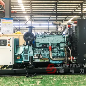 30Kw để 4000kw khí đốt tự nhiên/bogas Máy phát điện thiết lập với thương hiệu động cơ mới