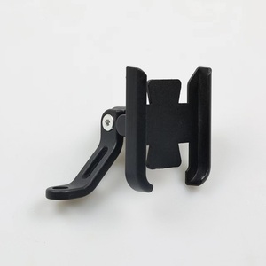 Support de téléphone pour vélo en métal réglable avec verrouillage, support de téléphone portable pour vélo, clip de montage pour vélos électriques, en alliage d'aluminium - Product Image 3
