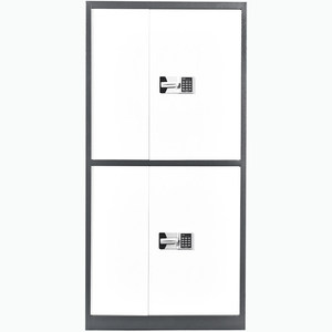 <span class=keywords><strong>Coffre</strong></span>-<span class=keywords><strong>fort</strong></span> numérique sans clé en acier, armoire de rangement sécurisée pour documents confidentiels de bureau avec mot de passe - Product Image 5