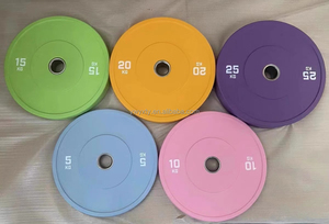 Discos de levantamiento de <span class=keywords><strong>pesas</strong></span> para gimnasio de 25kg al por mayor, barra de competición, placas de parachoques de goma, barra de entrenamiento en LBS y <span class=keywords><strong>KG</strong></span> - Product Image 5
